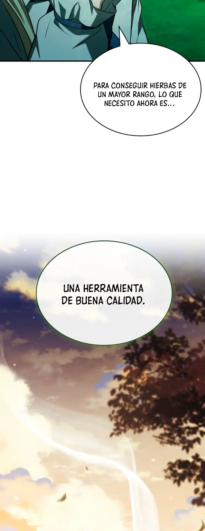 No me interesa ser el sucesor; mejor me dedicaré a sanar. capítulo 4, página 31