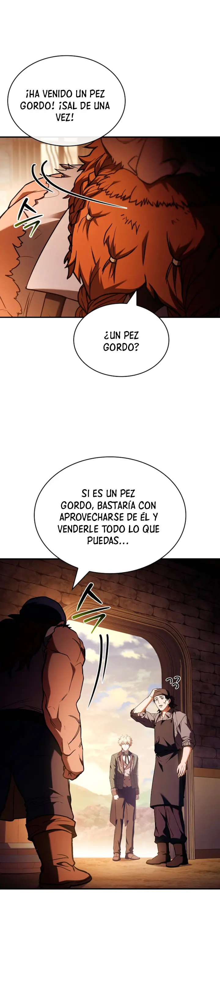 No me interesa ser el sucesor; mejor me dedicaré a sanar. capítulo 4, página 34