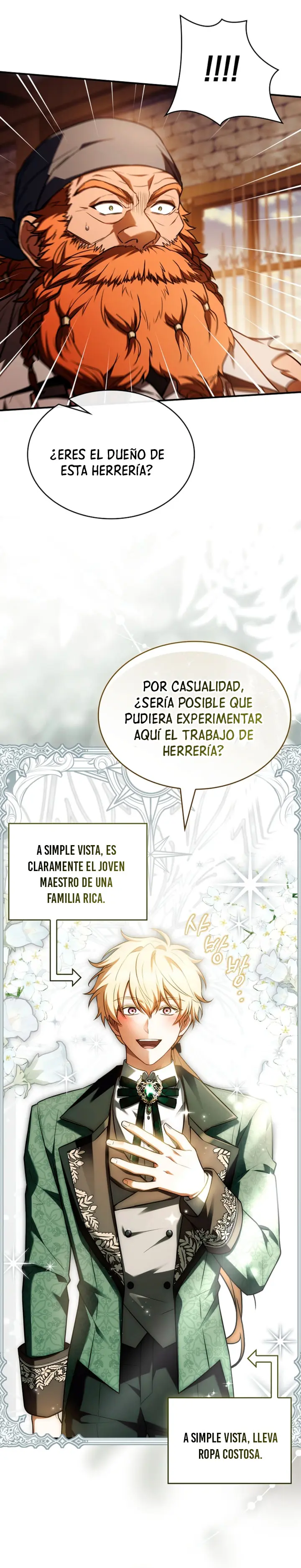 No me interesa ser el sucesor; mejor me dedicaré a sanar. capítulo 4, página 35