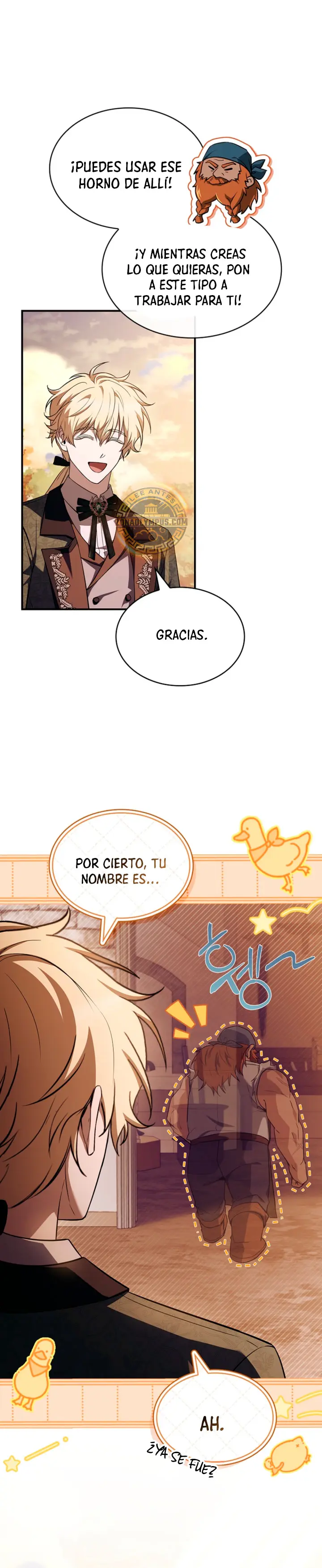 No me interesa ser el sucesor; mejor me dedicaré a sanar. capítulo 5, página 11