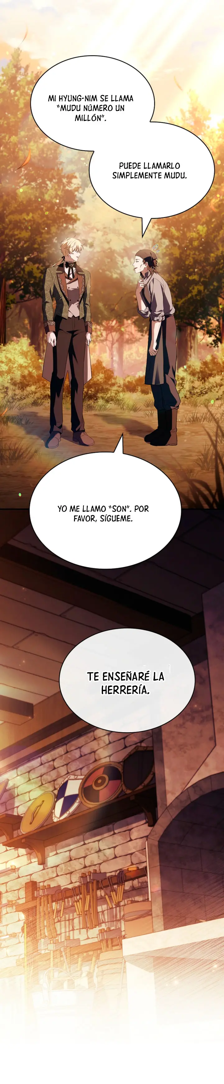 No me interesa ser el sucesor; mejor me dedicaré a sanar. capítulo 5, página 12