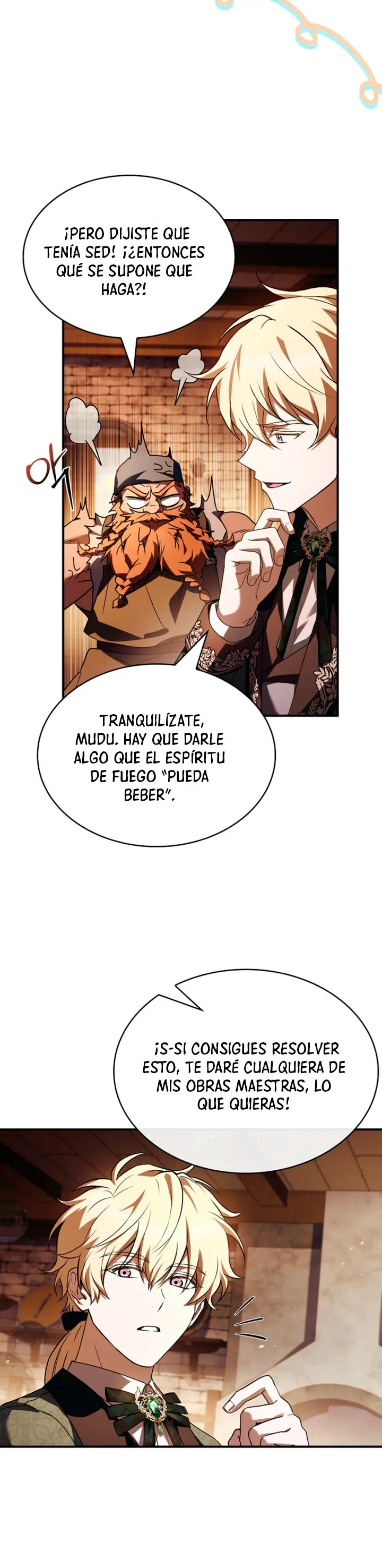 No me interesa ser el sucesor; mejor me dedicaré a sanar. capítulo 5, página 24