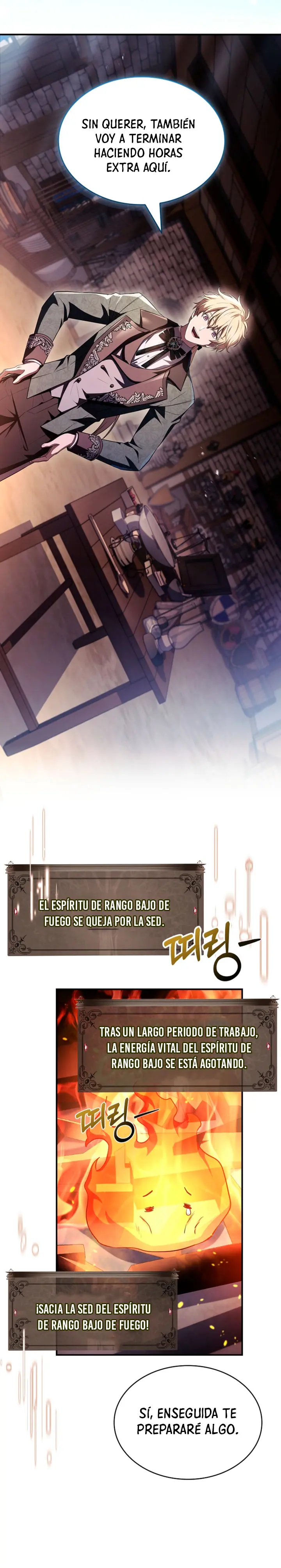 No me interesa ser el sucesor; mejor me dedicaré a sanar. capítulo 5, página 27