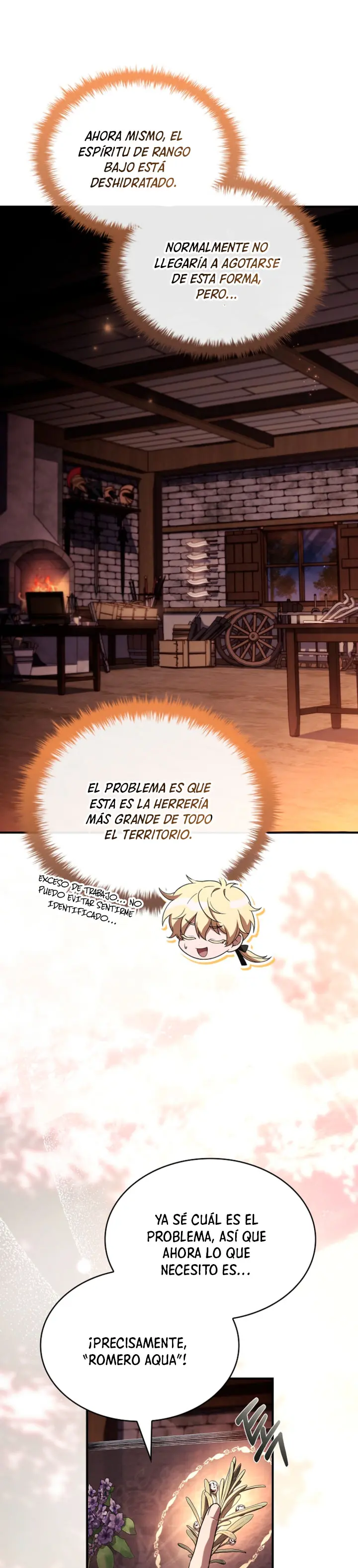 No me interesa ser el sucesor; mejor me dedicaré a sanar. capítulo 5, página 28