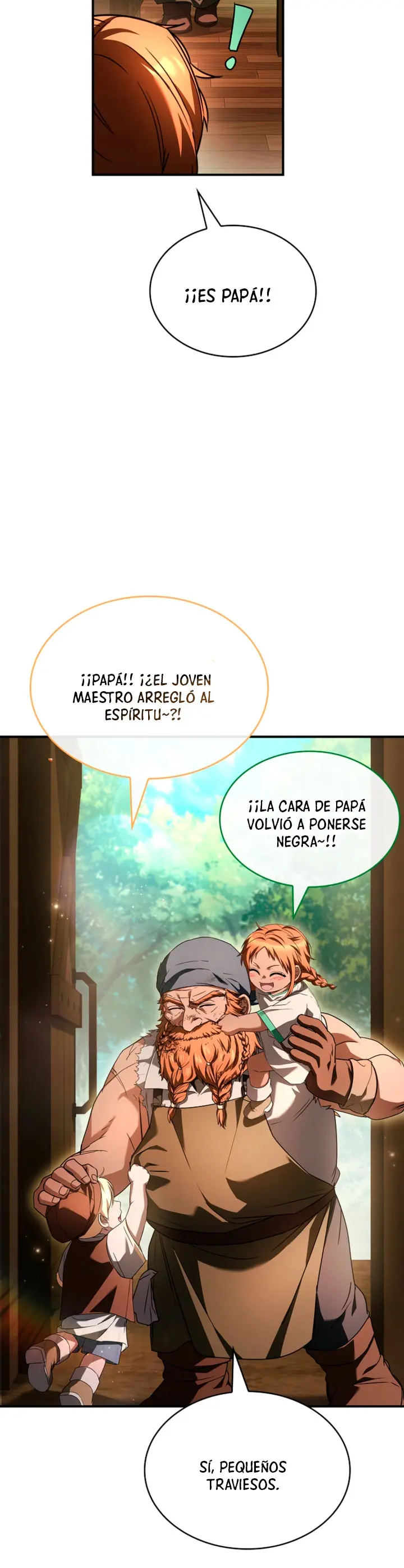 No me interesa ser el sucesor; mejor me dedicaré a sanar. capítulo 6, página 8