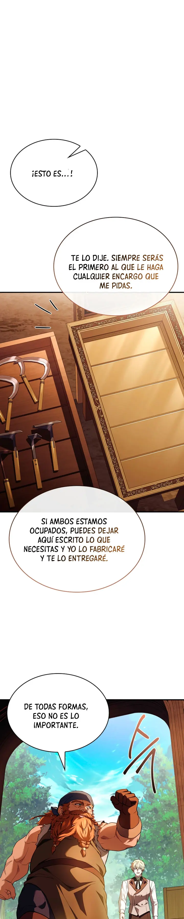 No me interesa ser el sucesor; mejor me dedicaré a sanar. capítulo 6, página 10