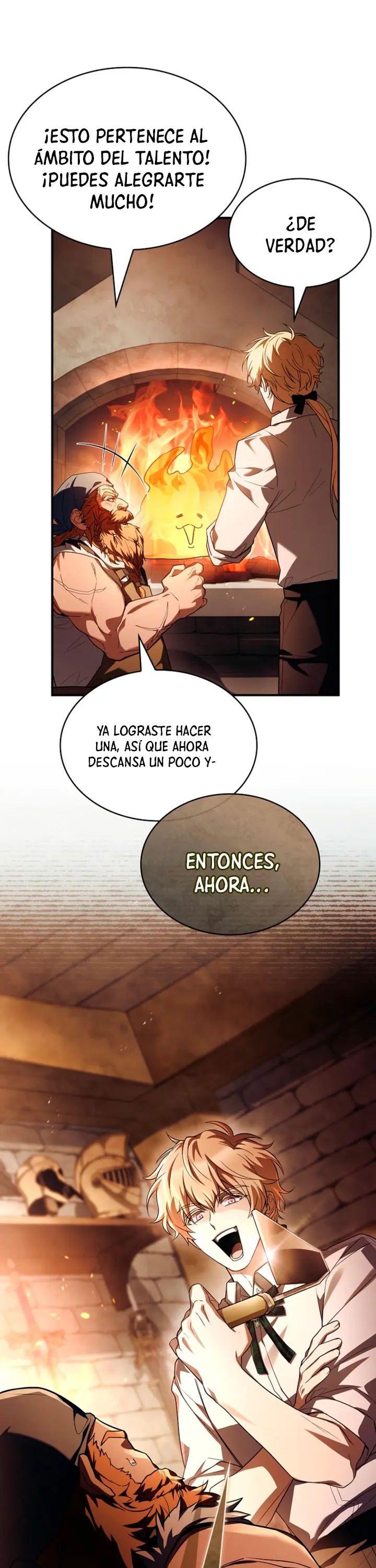 No me interesa ser el sucesor; mejor me dedicaré a sanar. capítulo 6, página 28