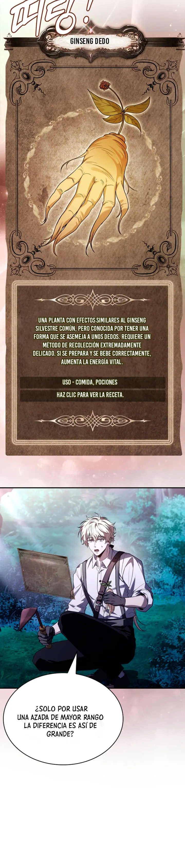 No me interesa ser el sucesor; mejor me dedicaré a sanar. capítulo 6, página 32