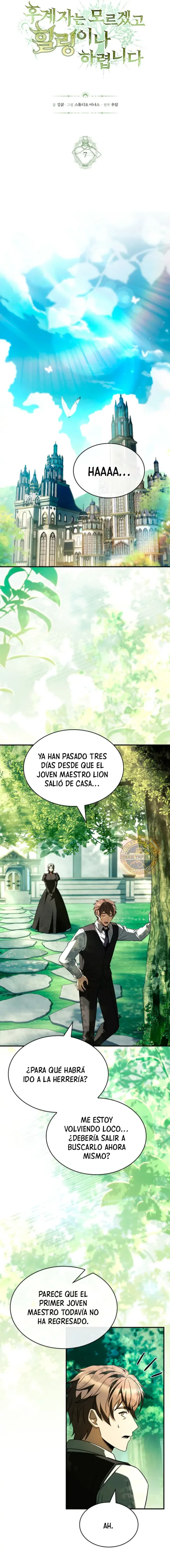 No me interesa ser el sucesor; mejor me dedicaré a sanar. capítulo 7, página 10