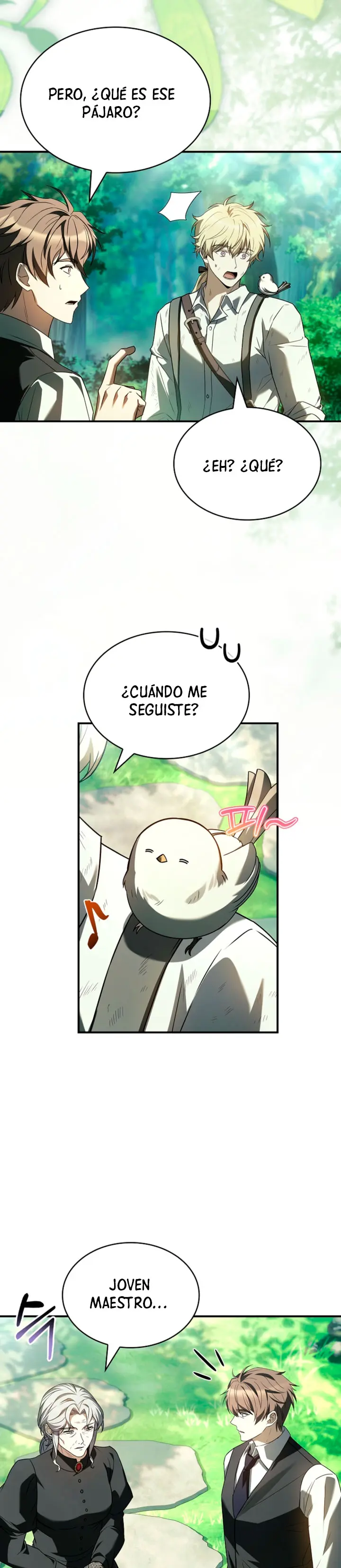 No me interesa ser el sucesor; mejor me dedicaré a sanar. capítulo 7, página 14
