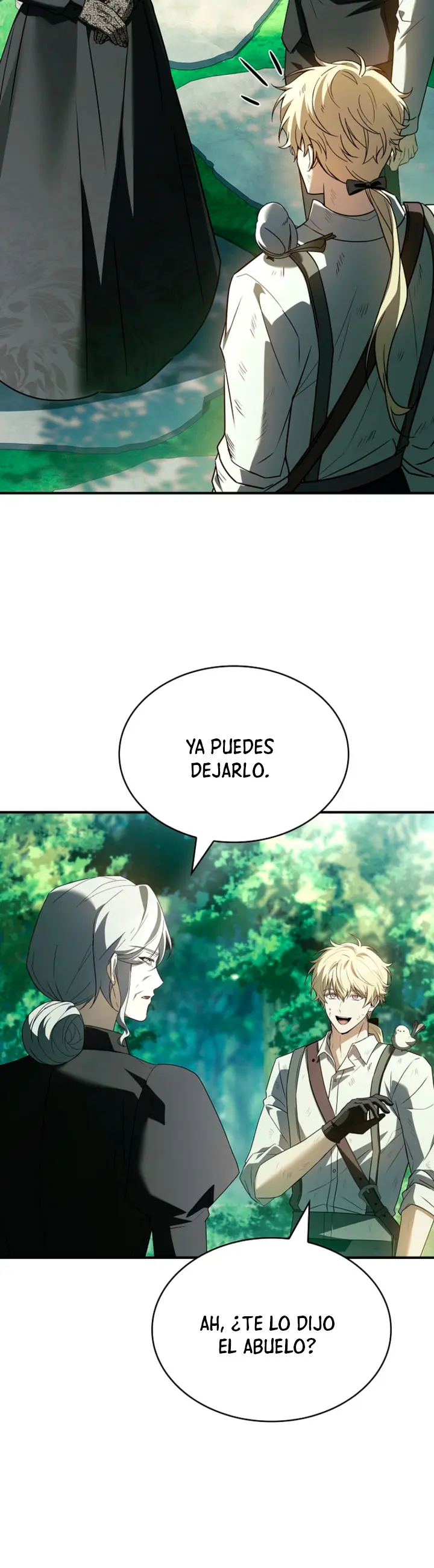 No me interesa ser el sucesor; mejor me dedicaré a sanar. capítulo 7, página 15
