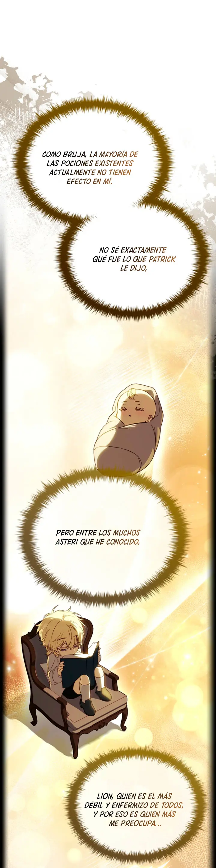 No me interesa ser el sucesor; mejor me dedicaré a sanar. capítulo 7, página 19