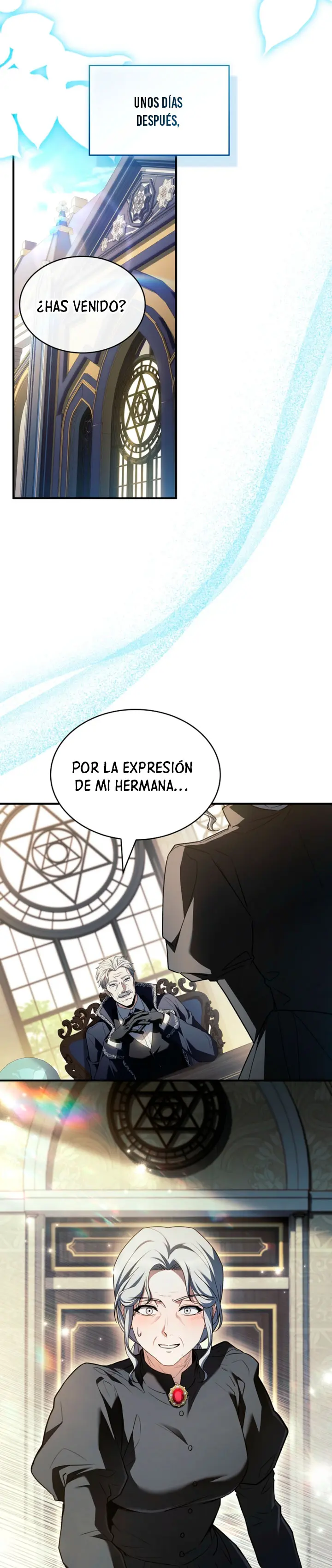 No me interesa ser el sucesor; mejor me dedicaré a sanar. capítulo 7, página 24