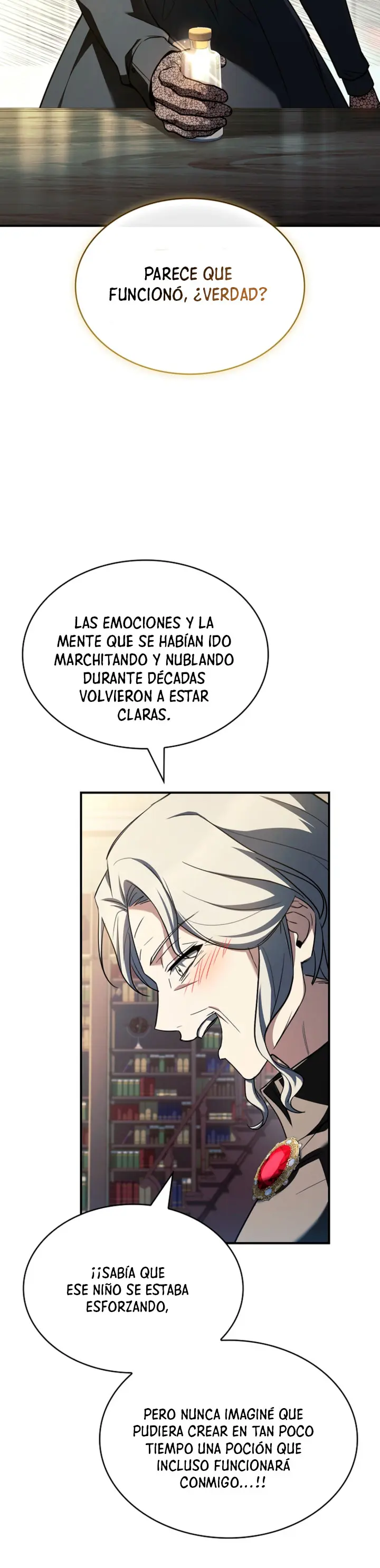 No me interesa ser el sucesor; mejor me dedicaré a sanar. capítulo 7, página 25