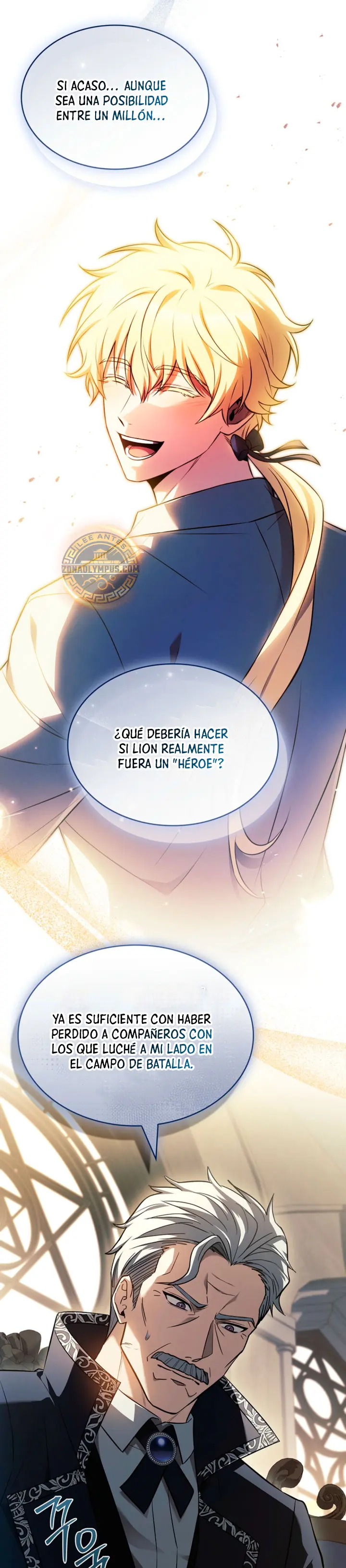 No me interesa ser el sucesor; mejor me dedicaré a sanar. capítulo 7, página 31