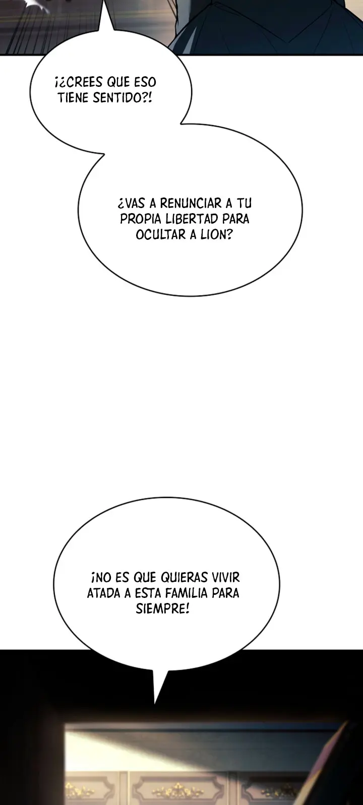 No me interesa ser el sucesor; mejor me dedicaré a sanar. capítulo 7, página 34