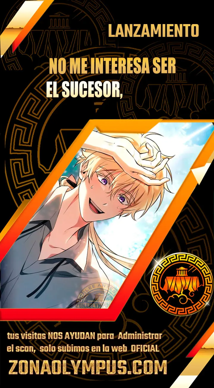 No me interesa ser el sucesor; mejor me dedicaré a sanar. capítulo 8, página 1