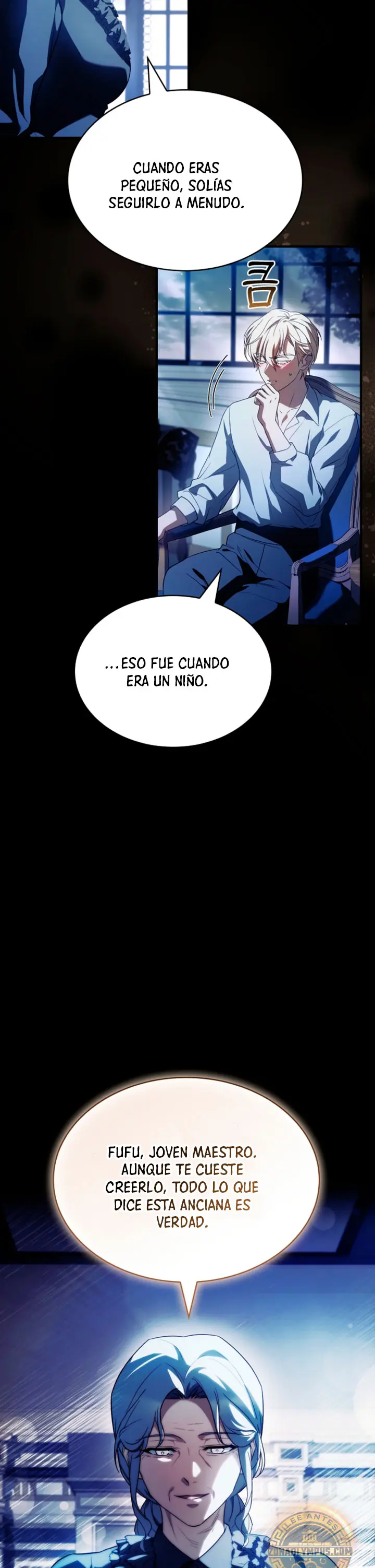 No me interesa ser el sucesor; mejor me dedicaré a sanar. capítulo 8, página 9