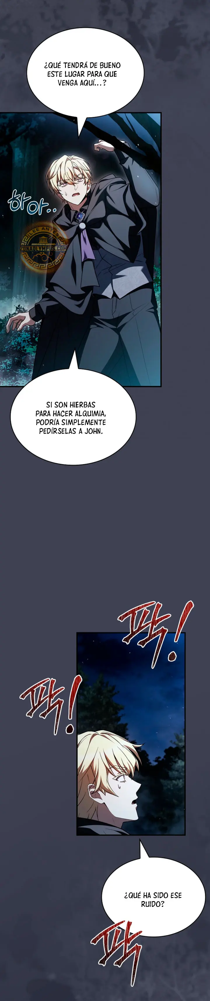 No me interesa ser el sucesor; mejor me dedicaré a sanar. capítulo 8, página 15