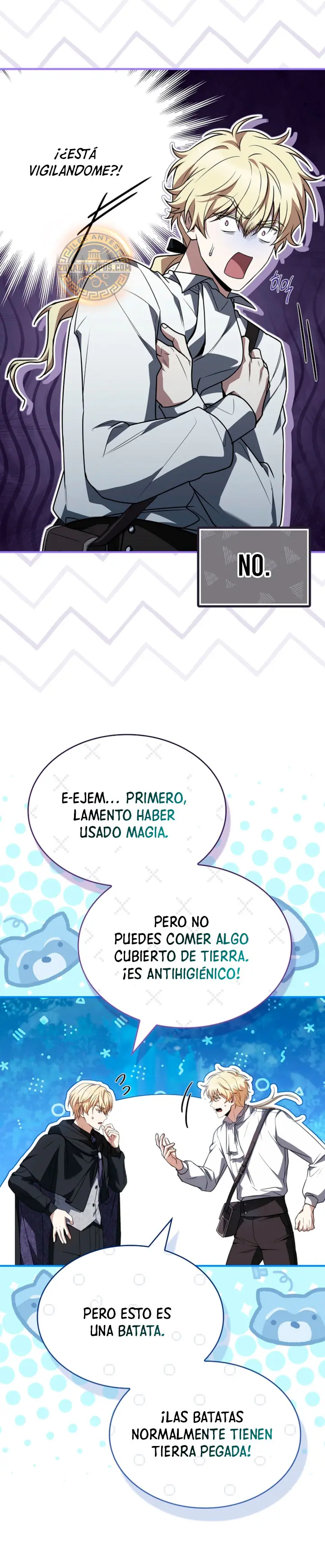 No me interesa ser el sucesor; mejor me dedicaré a sanar. capítulo 8, página 22