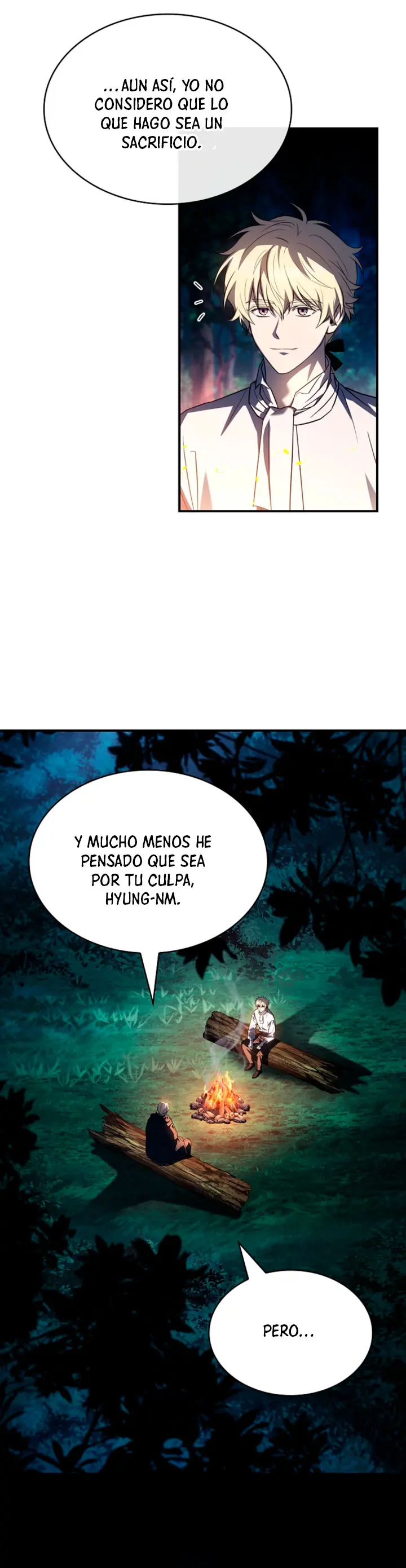 No me interesa ser el sucesor; mejor me dedicaré a sanar. capítulo 8, página 37