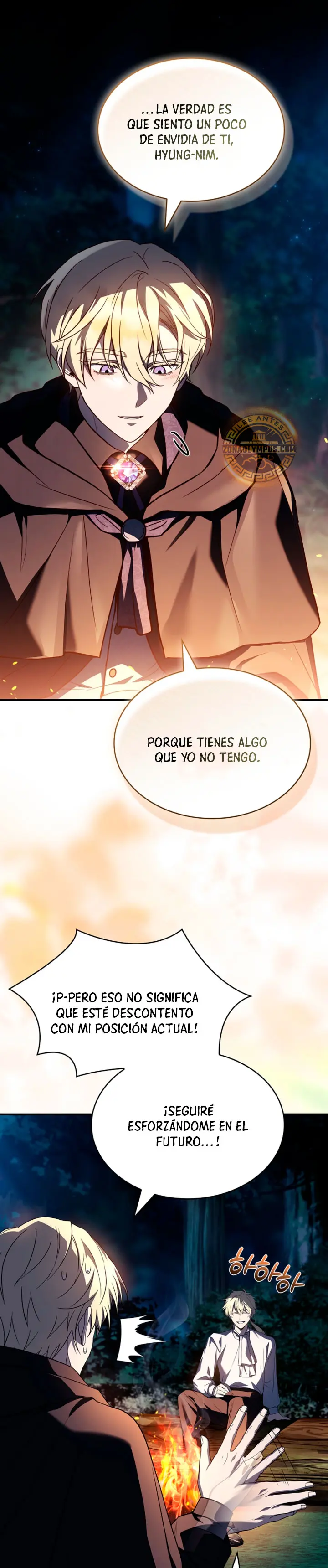 No me interesa ser el sucesor; mejor me dedicaré a sanar. capítulo 8, página 38