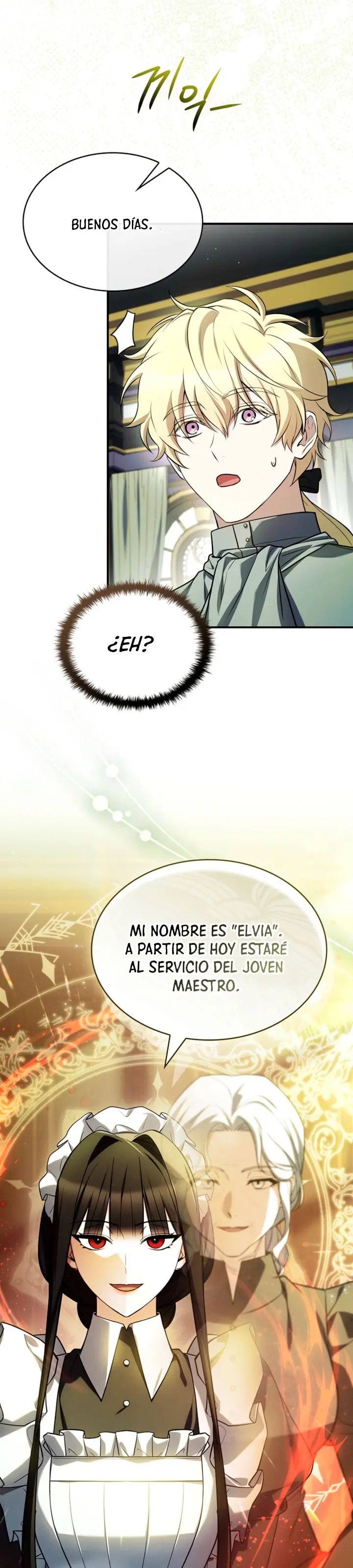 No me interesa ser el sucesor; mejor me dedicaré a sanar. capítulo 9, página 4