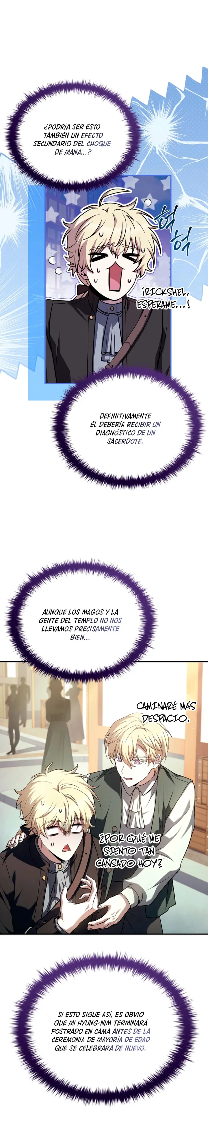 No me interesa ser el sucesor; mejor me dedicaré a sanar. capítulo 9, página 11