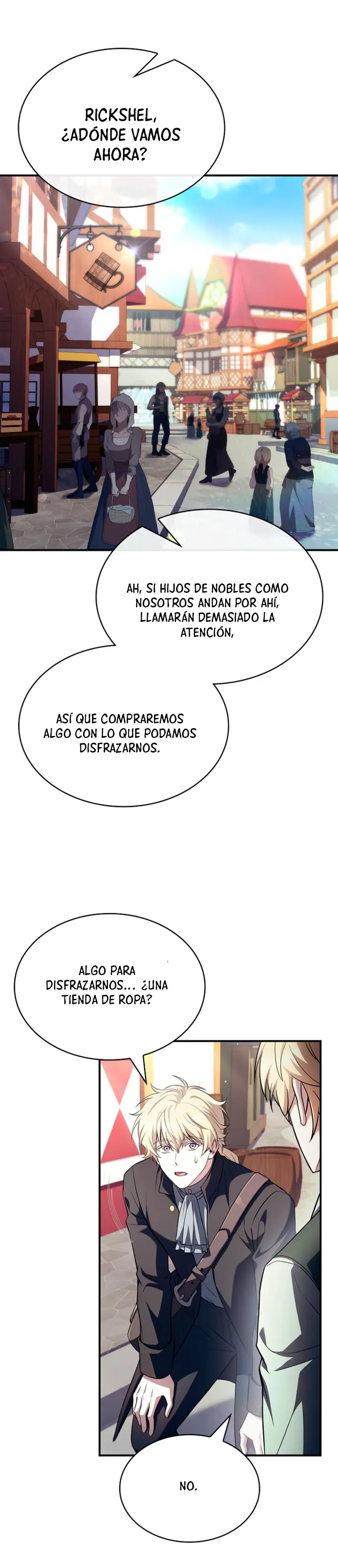 No me interesa ser el sucesor; mejor me dedicaré a sanar. capítulo 9, página 14