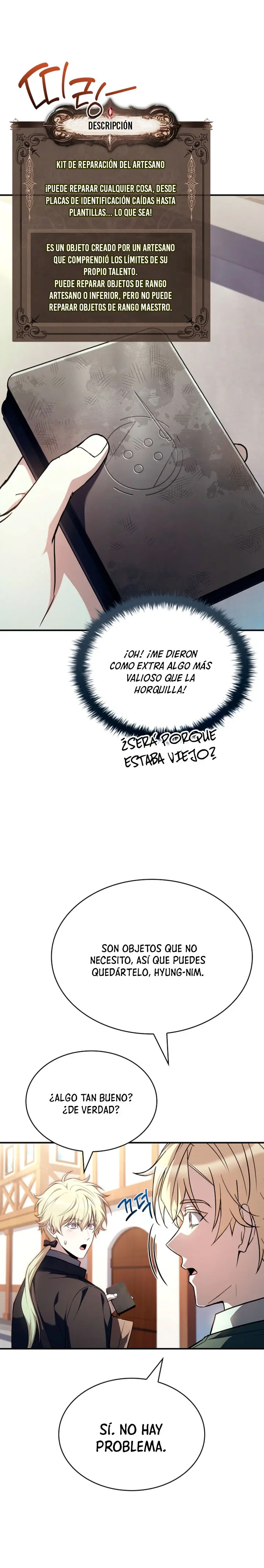 No me interesa ser el sucesor; mejor me dedicaré a sanar. capítulo 9, página 24