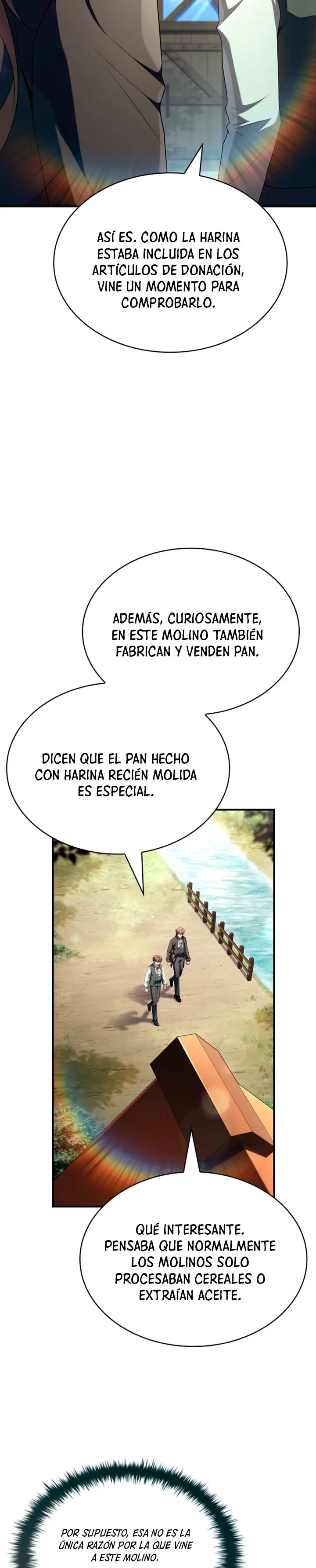 No me interesa ser el sucesor; mejor me dedicaré a sanar. capítulo 9, página 28