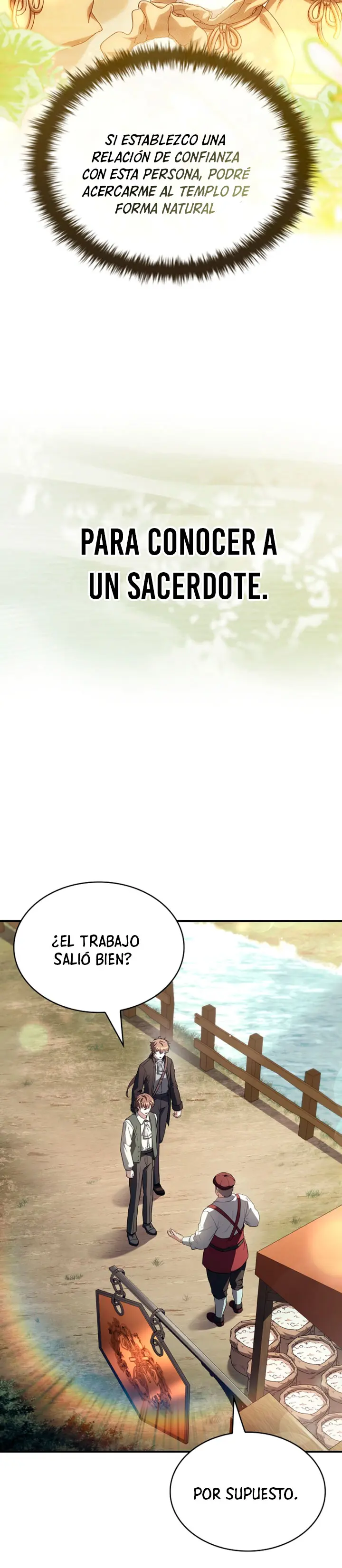 No me interesa ser el sucesor; mejor me dedicaré a sanar. capítulo 9, página 30
