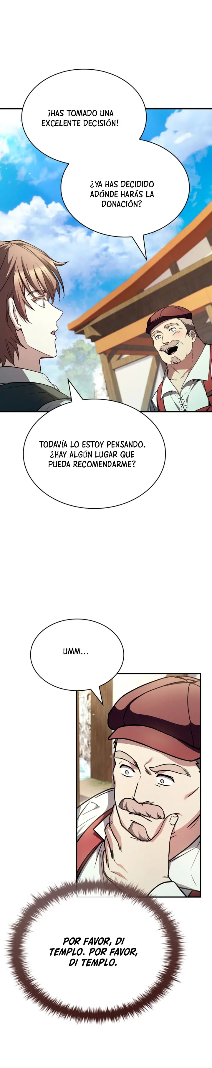 No me interesa ser el sucesor; mejor me dedicaré a sanar. capítulo 9, página 32