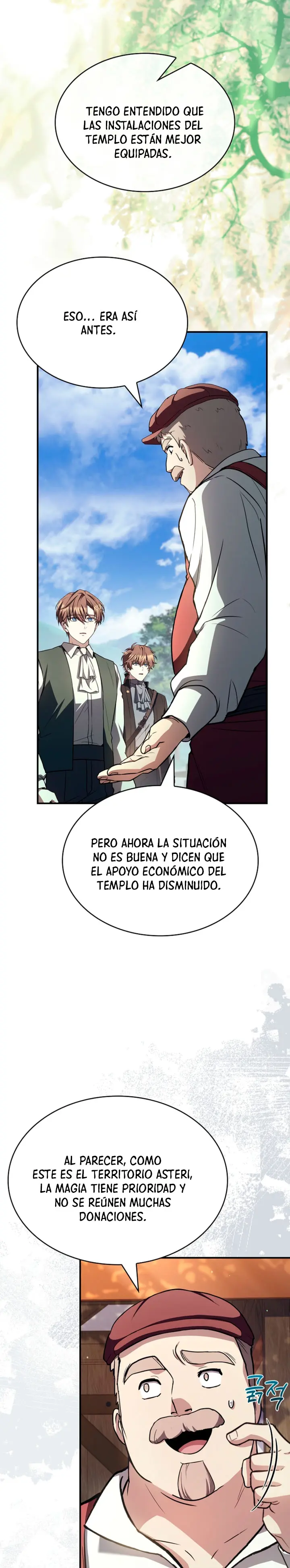 No me interesa ser el sucesor; mejor me dedicaré a sanar. capítulo 9, página 34