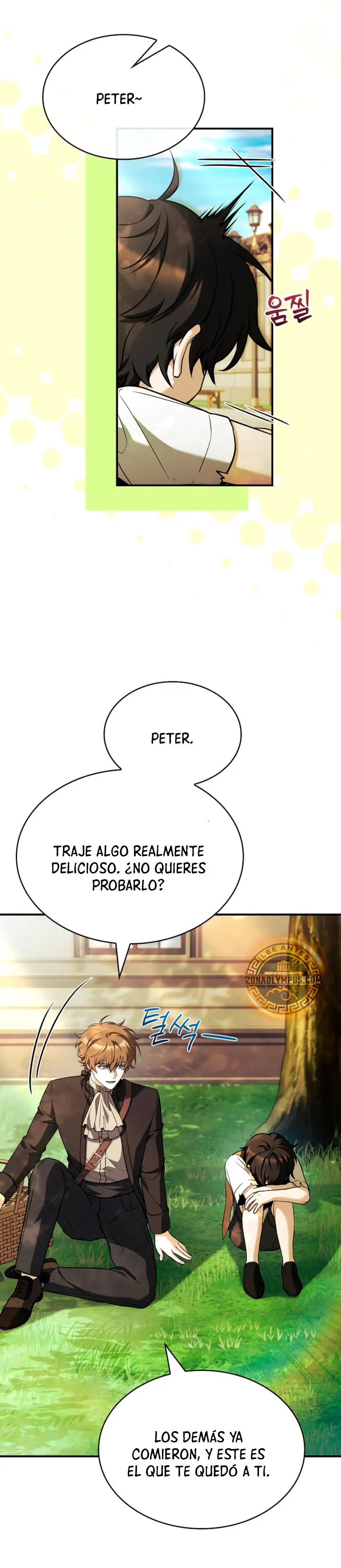 No me interesa ser el sucesor; mejor me dedicaré a sanar. capítulo 11, página 5