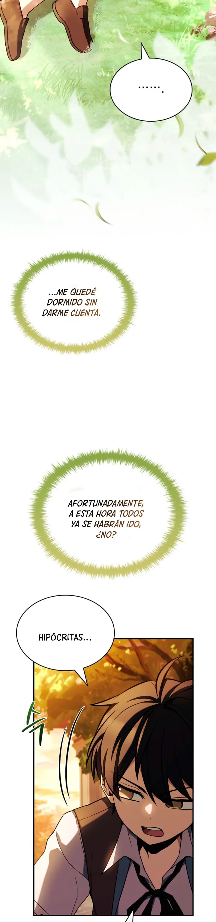 No me interesa ser el sucesor; mejor me dedicaré a sanar. capítulo 11, página 12