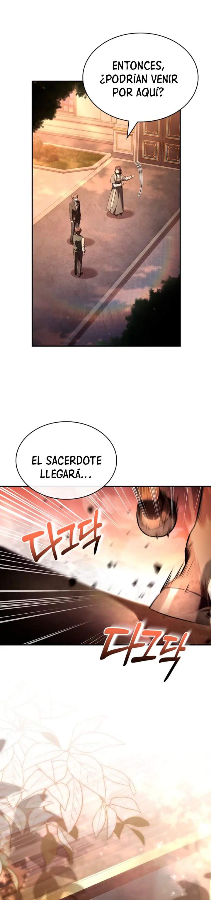 No me interesa ser el sucesor; mejor me dedicaré a sanar. capítulo 11, página 36