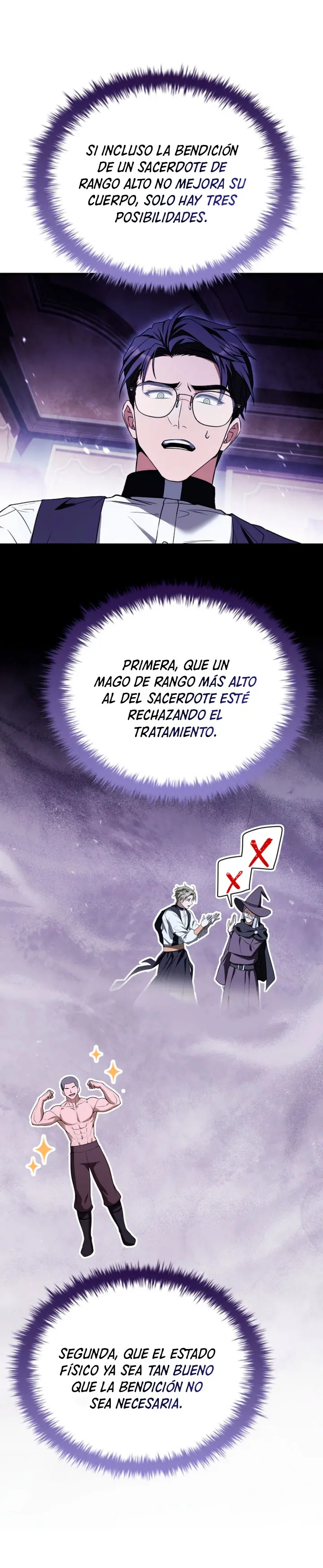 No me interesa ser el sucesor; mejor me dedicaré a sanar. capítulo 12, página 31