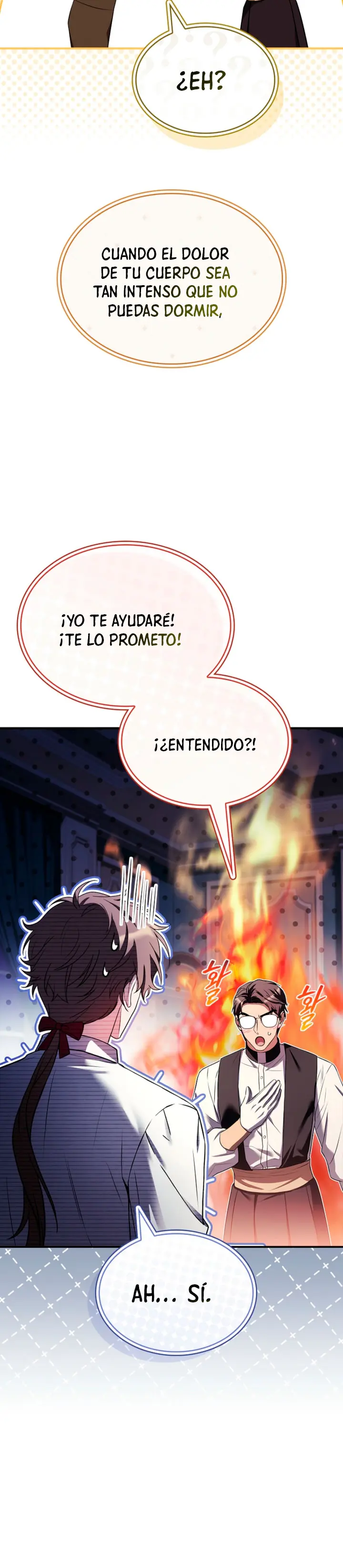 No me interesa ser el sucesor; mejor me dedicaré a sanar. capítulo 12, página 34