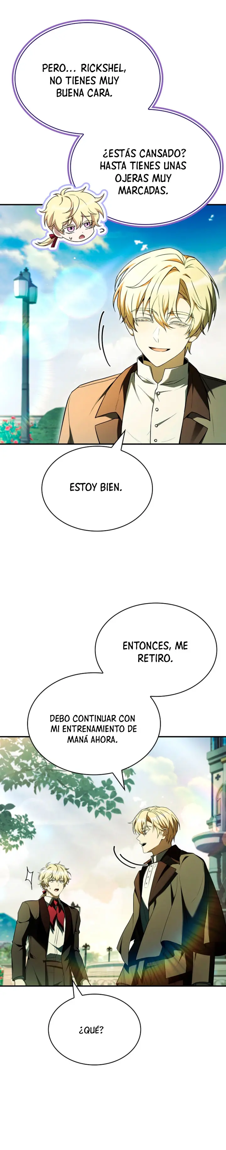 No me interesa ser el sucesor; mejor me dedicaré a sanar. capítulo 12, página 38
