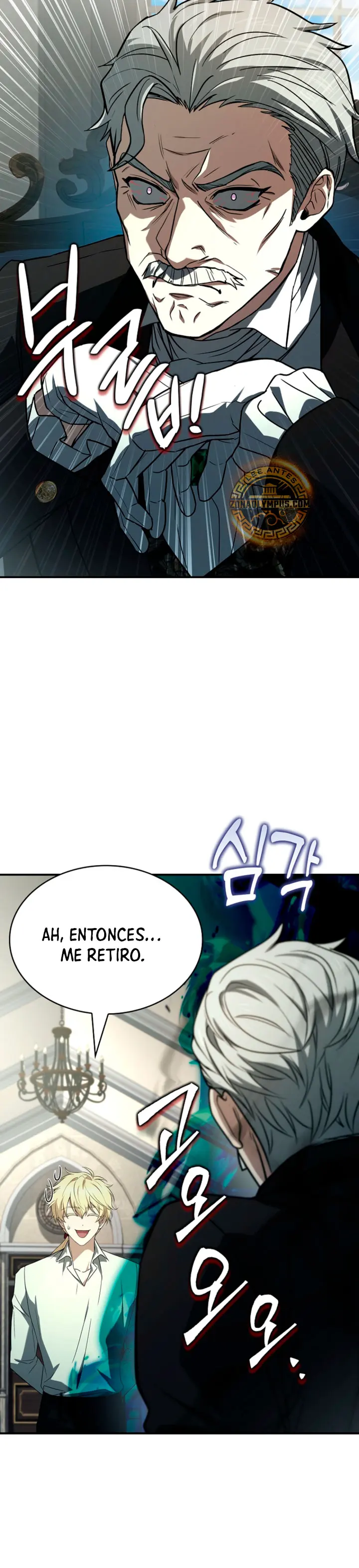 No me interesa ser el sucesor; mejor me dedicaré a sanar. capítulo 13, página 35