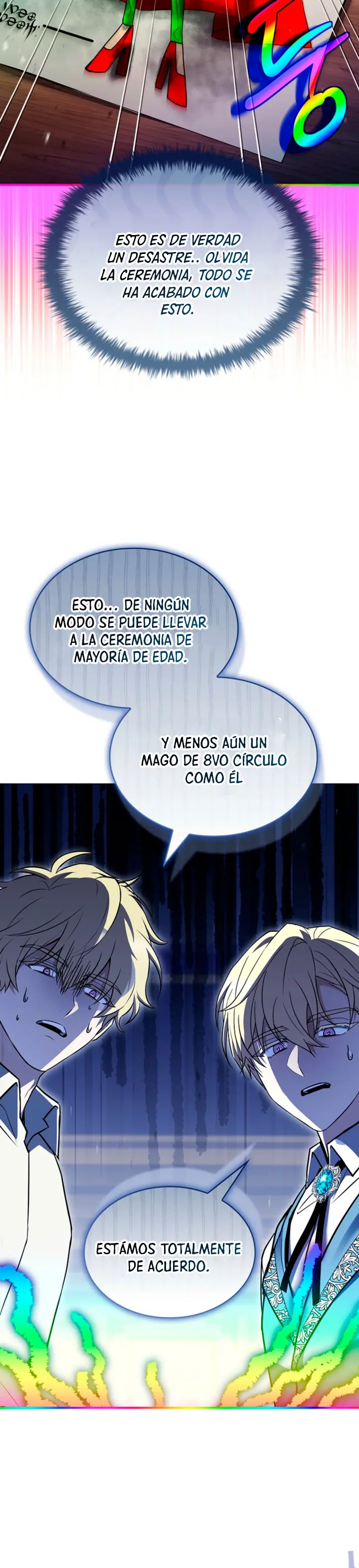 No me interesa ser el sucesor; mejor me dedicaré a sanar. capítulo 14, página 15
