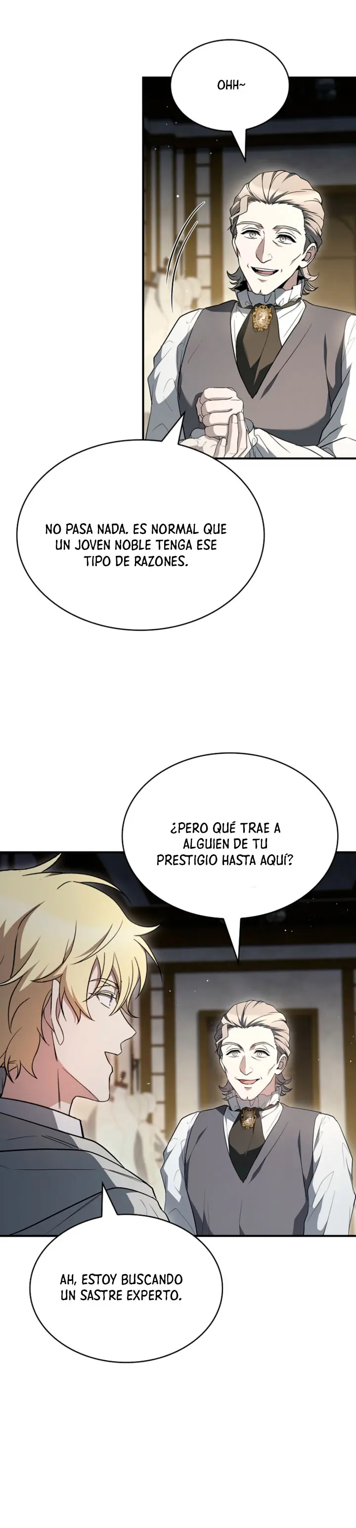 No me interesa ser el sucesor; mejor me dedicaré a sanar. capítulo 14, página 25