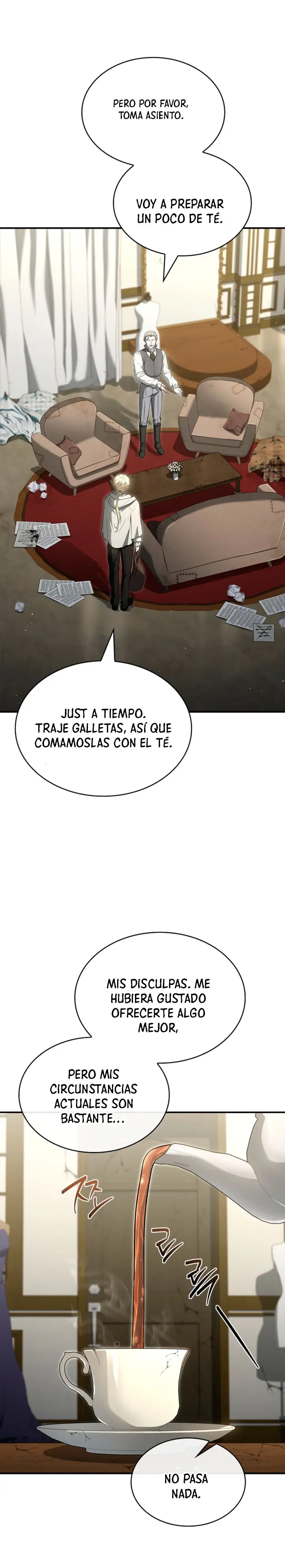 No me interesa ser el sucesor; mejor me dedicaré a sanar. capítulo 14, página 28