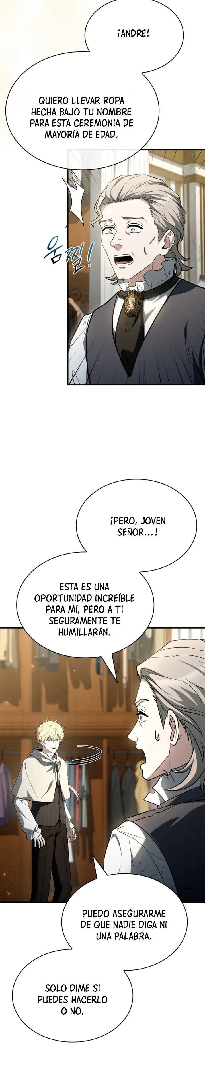 No me interesa ser el sucesor; mejor me dedicaré a sanar. capítulo 15, página 3