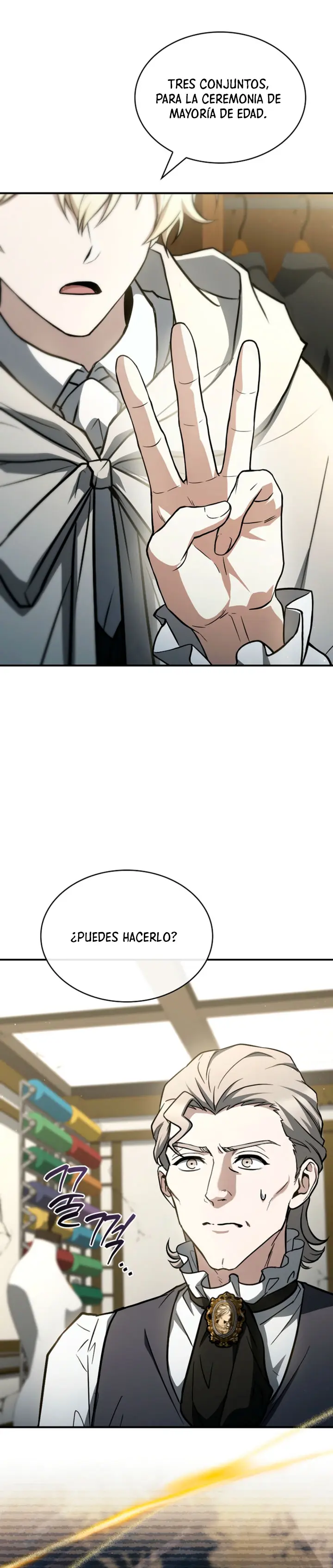 No me interesa ser el sucesor; mejor me dedicaré a sanar. capítulo 15, página 4