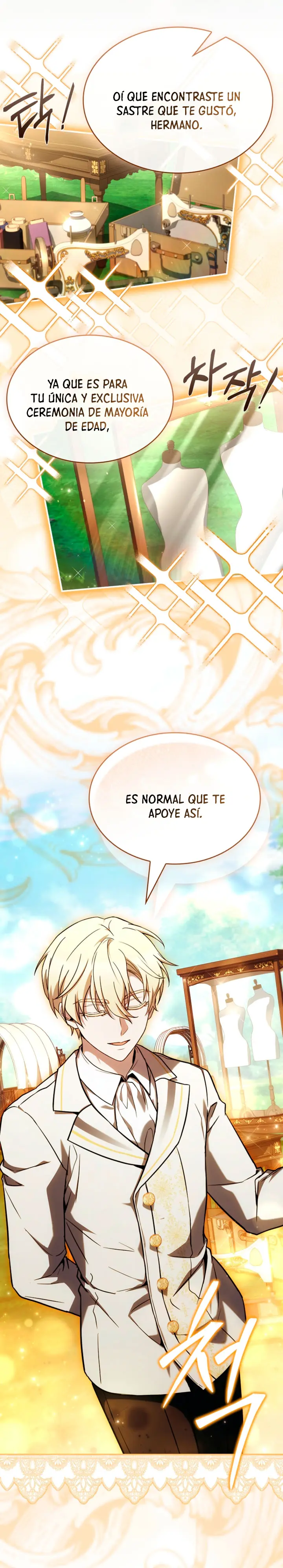 No me interesa ser el sucesor; mejor me dedicaré a sanar. capítulo 15, página 19
