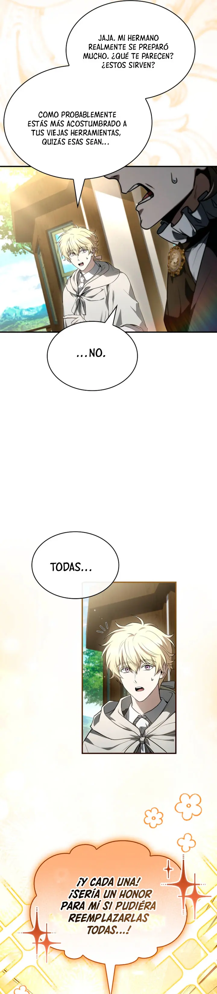 No me interesa ser el sucesor; mejor me dedicaré a sanar. capítulo 15, página 20