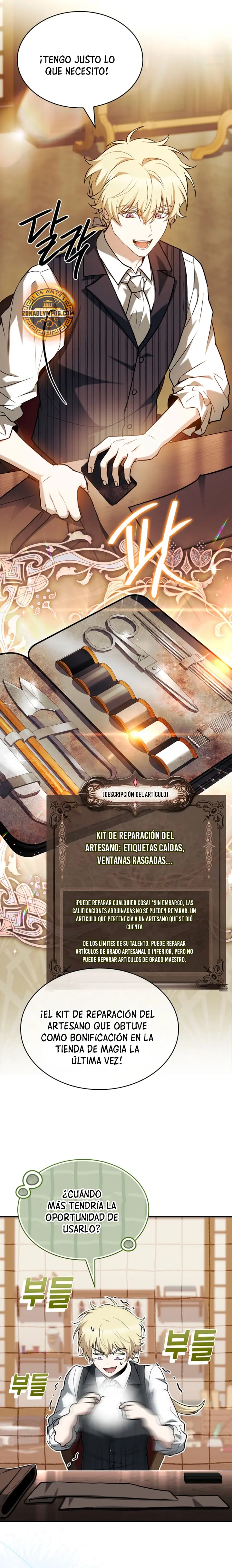 No me interesa ser el sucesor; mejor me dedicaré a sanar. capítulo 15, página 30