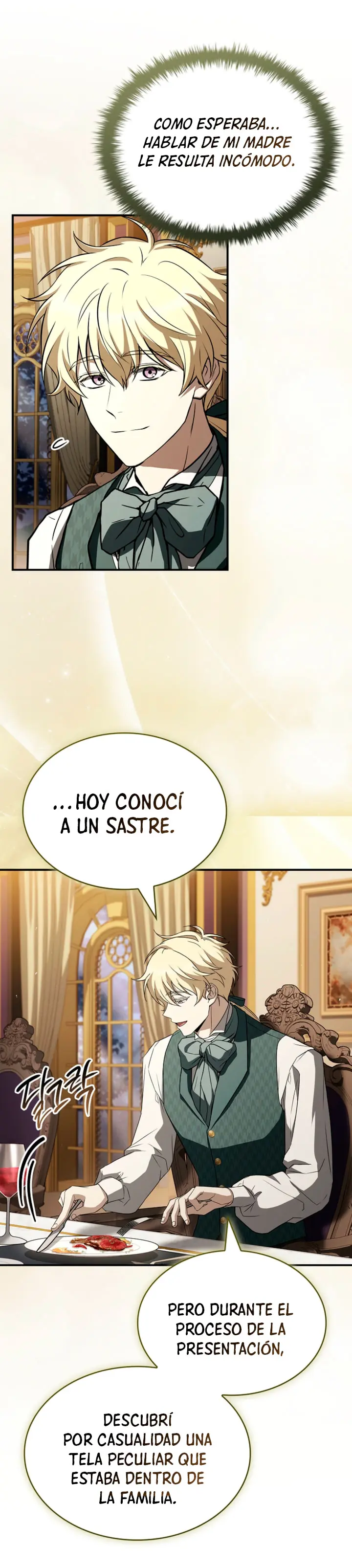 No me interesa ser el sucesor; mejor me dedicaré a sanar. capítulo 16, página 18